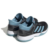 adidas Buty tenisowe Ubersonic 4 Allcourt czarne/niebieskie dla dzieci